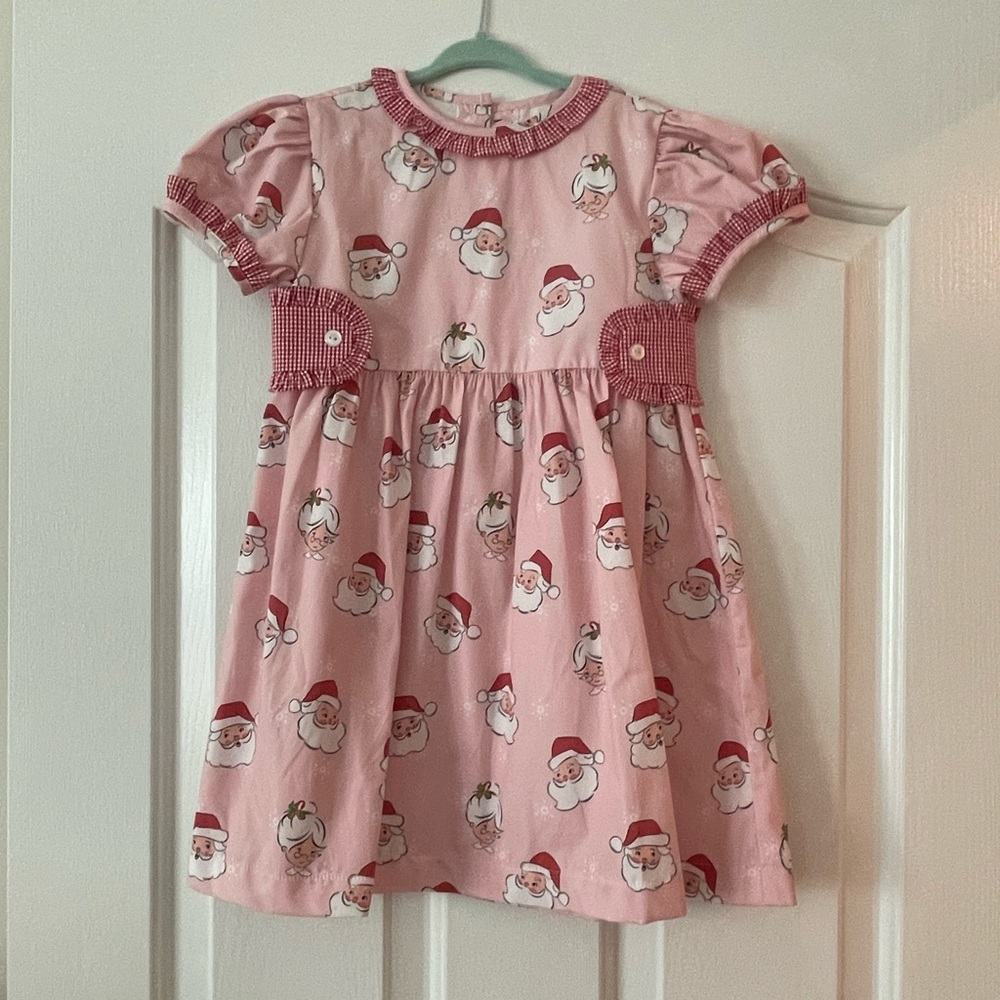 James and Lottie Santa and Mrs Claus Dress - 4T